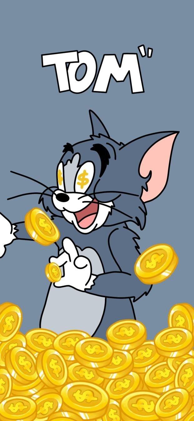 猫和老鼠壁纸｜幸福就是猫吃鱼狗吃肉，奥特曼打小怪兽