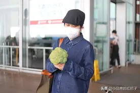 上官喜爱机场造型保守变老干部 粉丝送西兰花画面滑稽图片