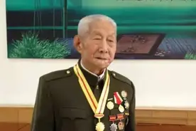 怀念老兵爷爷图片