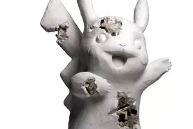 精灵宝可梦 x Daniel Arsham「被侵蚀的皮卡丘」雕塑中国平台开售图片