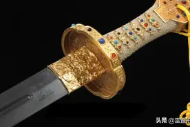 乾隆棺椁“鬼顶门”之谜：陪葬国宝九龙宝剑，为何最终成了废铁？图片