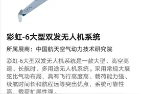 国内最大的无人机来了，航程堪比轰炸机，载弹量堪比轻型战斗机图片