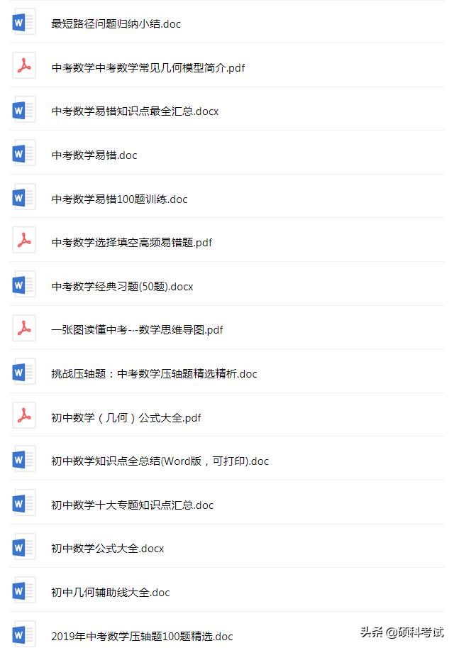 中考数学九大几何模型,吃透证明方法、结论,考试不丢分!插图25 中考数学九大几何模型,吃透证明方法、结论,考试不丢分!