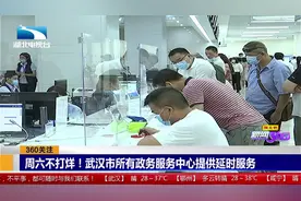 周六不打烊 武汉市所有政务中心提供延时服务视频封面