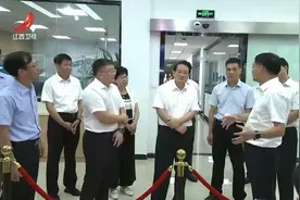 省长易炼红到公司所属德安万年青公司调研图片