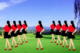 广场舞《爱情专属权》龙梅子情歌对唱，享受到的男人最有幸福感视频封面