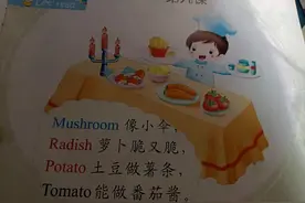 幼儿园素质教育丛书英文读本解析——美味的食物图片