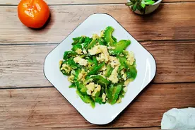 苦瓜炒鸡蛋，多加一步，苦瓜不苦，甘凉好吃又降火图片