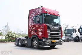 云贵川满载百公里油耗仅31L，详解斯堪尼亚S500牵引车图片