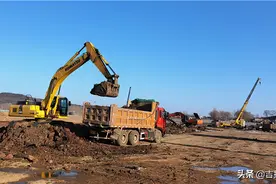 为城市第二颗“心脏”注入活力，辽源南部新城掀起寒冬建设新热潮图片