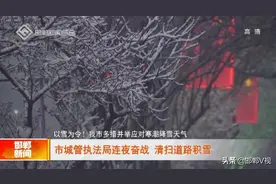 以雪为令 邯郸市多措并举应对寒潮降雪天气图片
