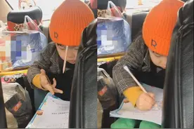 小学生写作业群像：迷惑姿势、奇葩作文，网友看了大笑：都是人才图片