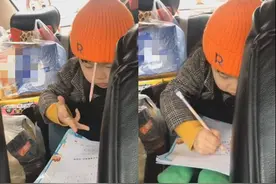 小学生写作业群像：迷惑姿势、奇葩作文，网友看了大笑：都是人才图片