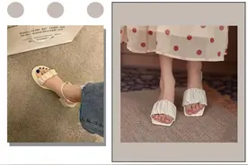 夏天必穿的3双凉鞋，又仙又美，还很显腿细长图片