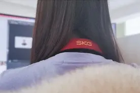 颈椎病人谨慎使用SKG颈椎按摩器图片