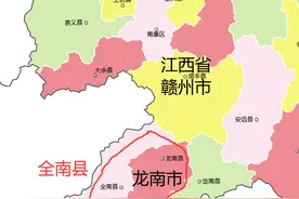 武当镇居然不在湖北？一个古老的新城市，龙南市全南县发展对比图片