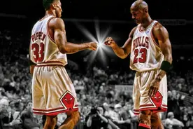 最被低估的二把手！6连冠公牛王朝，皮蓬多项数据超越乔丹图片