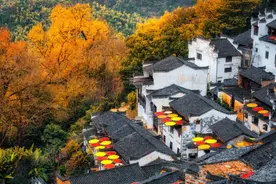 徽州人文山水经典自驾路线，串起安徽江西6县市，秋景居全国前列图片