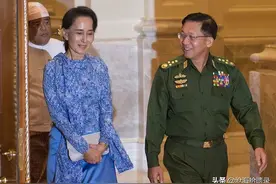 资质平平，贵人提携终成大器:缅甸国防军总司令敏昂莱的逆袭之路图片