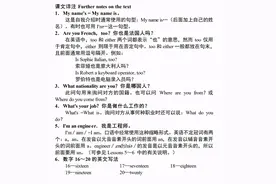新概念英语第一册lesson4有动画有讲解（小学生，初一）图片