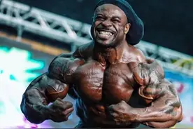 非洲的健身王者，170身高手臂围度达53CM，堪比奥尼尔大腿图片