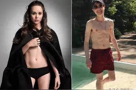 从好莱坞甜心到半裸照震惊世界，Elliot Page选择让自己重生图片