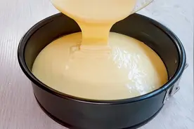 蛋糕懒人做法，不需要打发蛋白，照样松软香甜，蛋香味十足图片