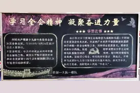 福建森林消防总队广东肇庆驻防队伍主题板报展评图片