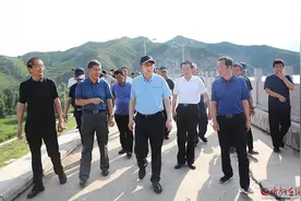 朱晓东实地巡河检查防汛部署落实情况图片