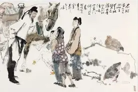 贺知章：春风不改旧时波图片