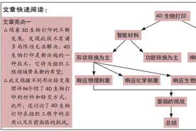 4D生物打印在组织工程的应用图片