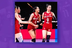 一扫阴霾！张常宁独砍36分 中国女排世联赛3-2逆转巴西图片
