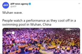 一场派对，武汉火上国外热搜：武汉快速恢复正常令世界惊叹图片