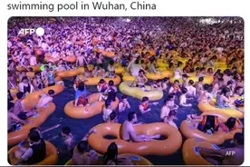 一场派对，武汉火上国外热搜：武汉快速恢复正常令世界惊叹图片