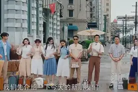 《奔跑吧》杨颖孟子义等五美同框，李晨一句话让整容脸尴尬图片