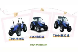 东风井关T804/954/1054拖拉机，采用动力换向技术，改变就在弹指间图片