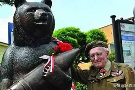 军队中特殊服役的熊，平时抽烟喝酒蹭饭吃，打仗时帮忙搬运起炮弹图片