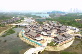 假山瀑布、人工沙滩，仿古建筑…郑州又要迎一“网红打卡地”，亮点多多，你期待不？图片