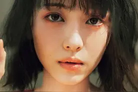 滨边美波ins私服红裙写真图片