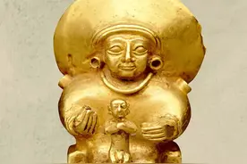 三星堆人像与土耳其人像，显示3400年前的中国人，礼行天下图片