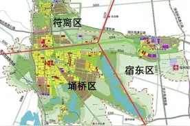 安徽宿州区划亟待调整，调整雏形三区四县(埇桥，符离，宿东)图片