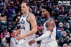米切尔27分戈贝尔17+20爵士胜国王！巴恩斯25+14图片