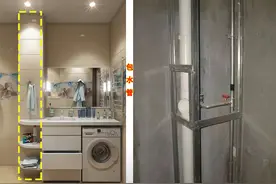 只是包个下水管，我就能盘点出5种方法，跟洗漱台结合，实用美观图片