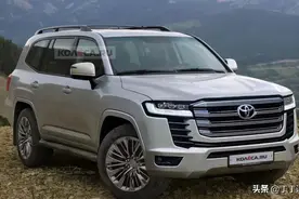 换用3.5T涡轮增压动力，外形依然很硬派，详解全新一代兰德酷路泽图片