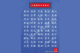 2020国学起名：7部国学经典，200个大气独特的好名字图片