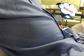 台州男老板“孕”6个月，推拿按摩“卸货”不了，医生切出一个巨大的肿瘤图片