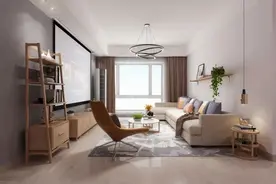 电视柜旁边有点空，放点什么好？这7种方案值得参考图片