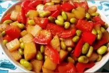小炒毛豆，深受人们喜爱的美食，简单做法图片