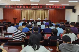 柞水县召开易地扶贫搬迁后续扶持工作推进视频会图片