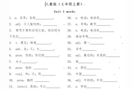 打印1页，孩子就能快速完成，家长再不用为检查听写单词烦恼了图片
